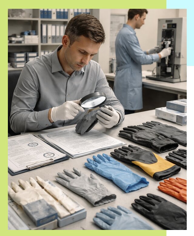 Сертификация перчаток и средств защиты продукции в Черемхове