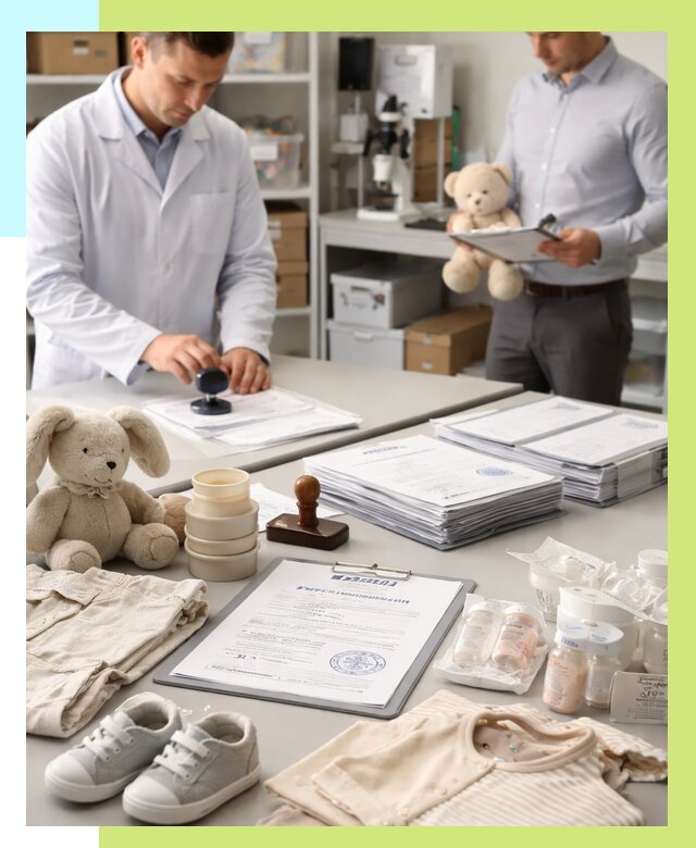 Сертификация детских товаров в Черемхове от 15639 р. | Алешин-Чрм