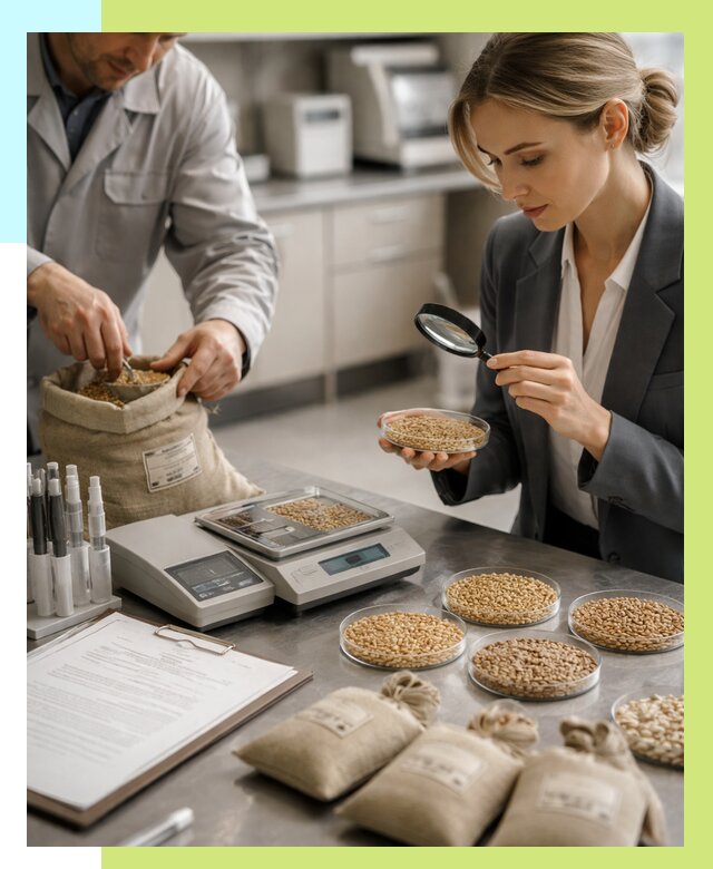 Сертификация зерна в Черемхове по цене от 15639 р. | Алешин-Чрм