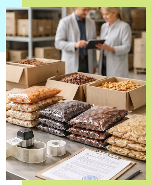 Сертификация сухофруктов в Черемхове от 12511 р. | Алешин-Чрм под ключ