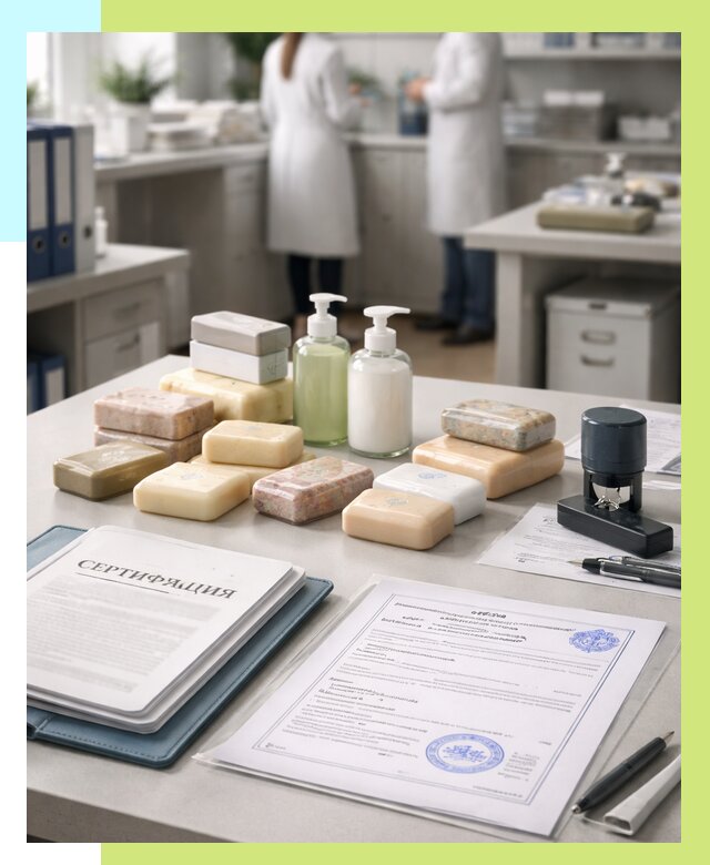 Сертификация мыла и сертификат на мыло в Черемхове от 12511 | Алешин-Чрм