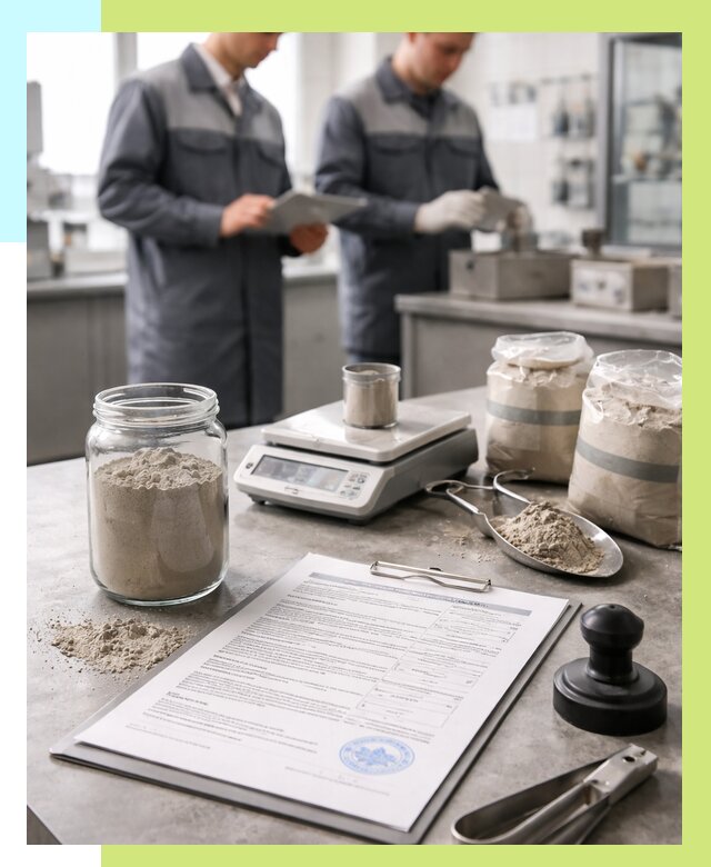 Сертификация цемента в Черемхове от 20852 р. | Алешин-Чрм