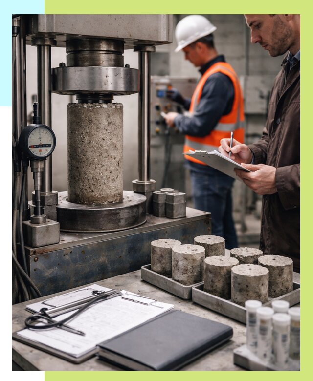 Сертификация бетона в Черемхове от 31278 р. сертификат | Алешин-Чрм