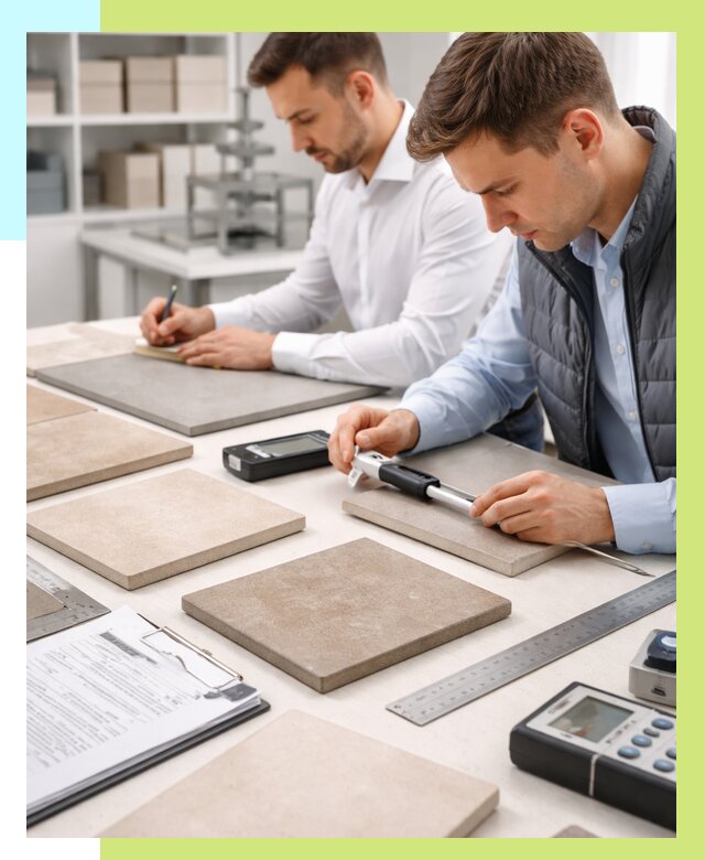 Сертификация плитки в Черемхове от 26065 р. | Алешин-Чрм гарантия