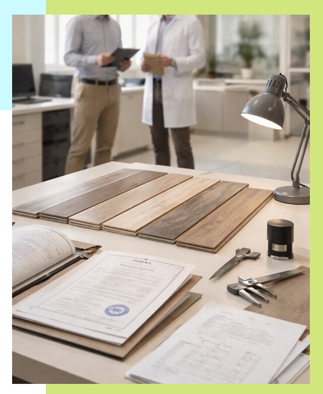 Сертификация ламината в Черемхове от 18767 р. под ключ | Алешин-Чрм