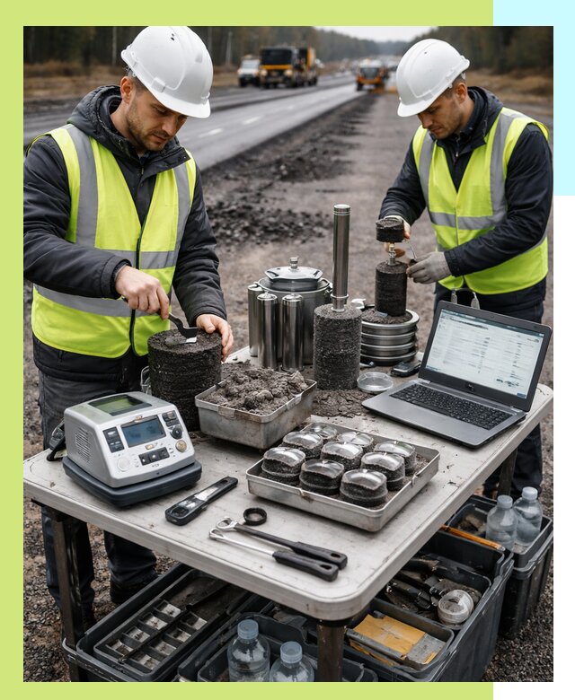 Сертификация асфальта: испытания и подтверждение в Черемхове