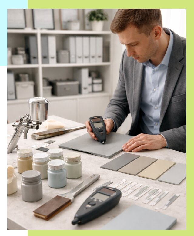 Сертификация краски в Черемхове от 26065 р. | Алешин-Чрм центр