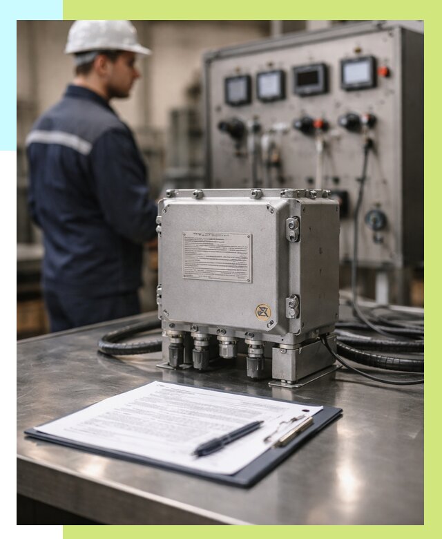 Сертификация взрывозащищенного оборудования в Черемхове от 36491 р. | Алешин-Чрм