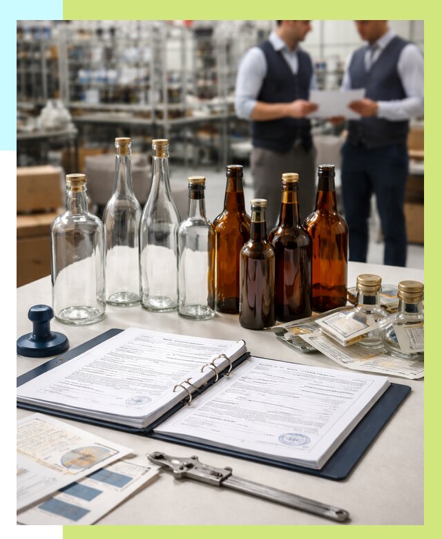 Сертификация стеклянных бутылок в Черемхове от 26065 р. | Алешин-Чрм
