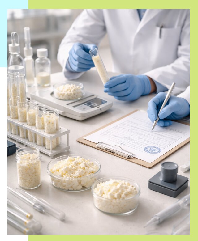 Сертификация творога в Черемхове от 12511 р. под ключ | Алешин-Чрм