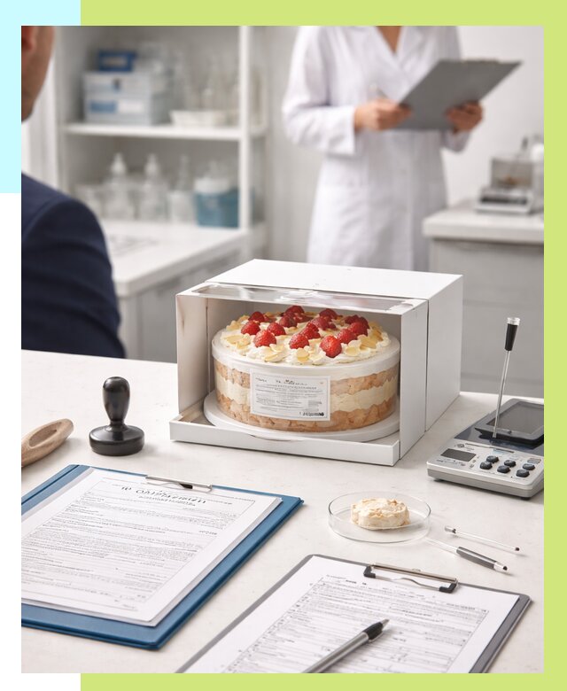 Сертификация тортов в Черемхове от 9383 р. заказать | Алешин-Чрм