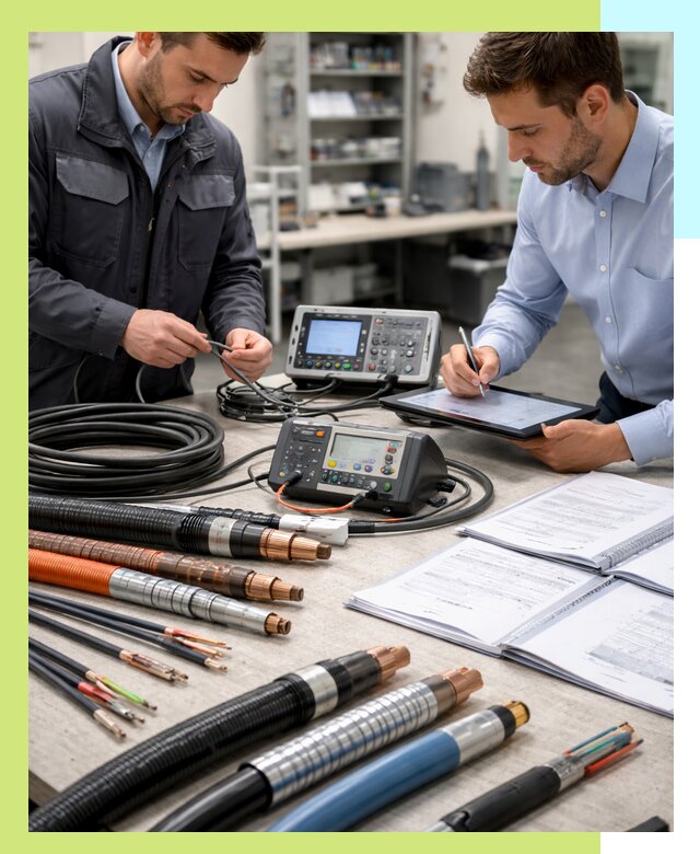 Сертификация кабеля и электропроводки в Черемхове под ключ