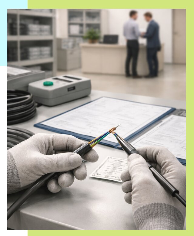 Сертификация провода в Черемхове от 18767 р. в Алешин-Чрм