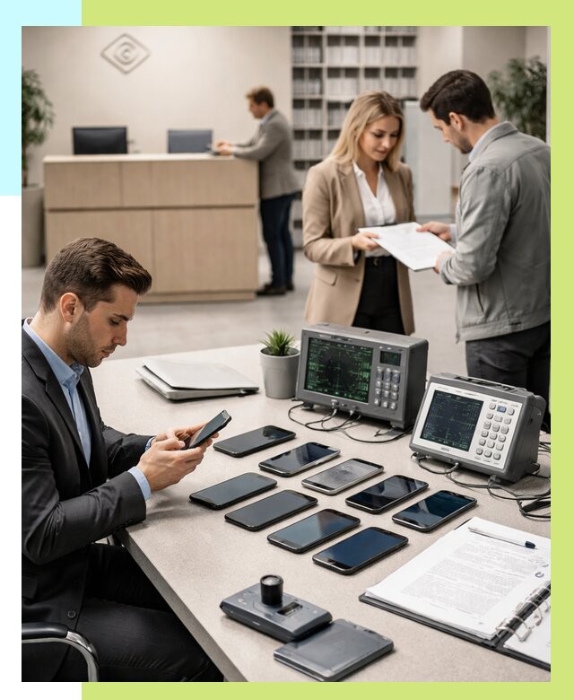 Сертификация телефонов в Черемхове от 26065 р. под ключ | Алешин-Чрм