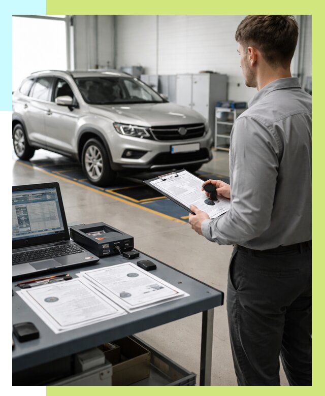 Сертификация транспортных средств в Черемхове от 12511 р. | Алешин-Чрм