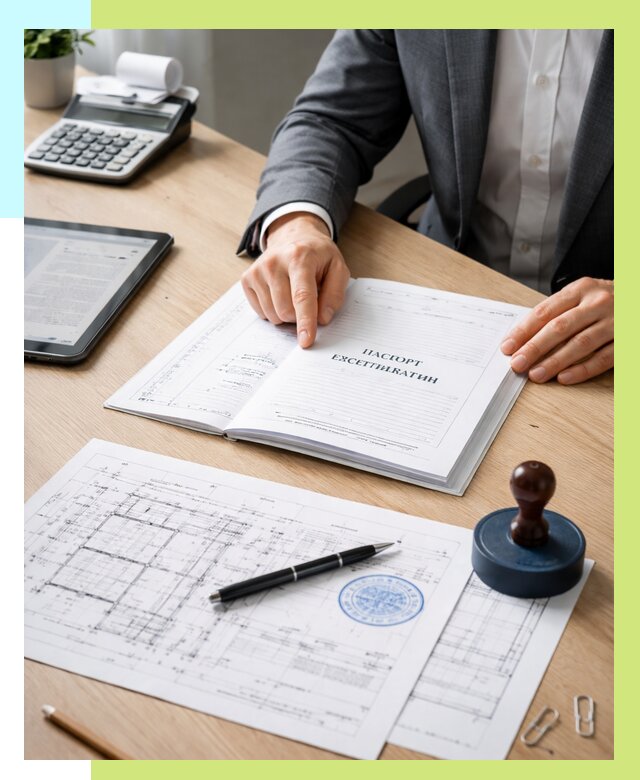 Паспорт эксплуатации в Черемхове под ключ от 4692 р. Алешин-Чрм