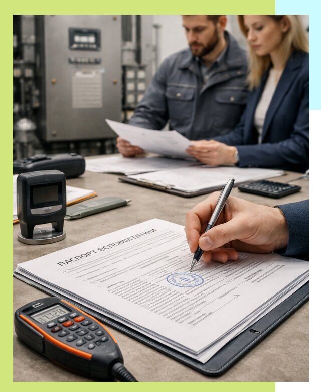 Оформление паспорта эксплуатации оборудования в Черемхове