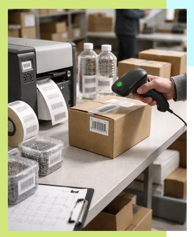 Штрихкодирование продукции и маркировка для продажи в Черемхове