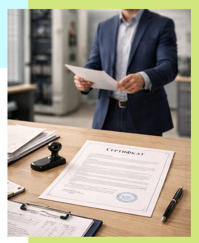 Сертификат на оборудование в Черемхове от 15639 р. | Алешин-Чрм