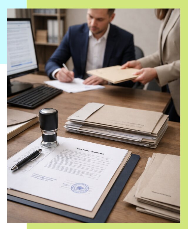 Отказное письмо для таможни в Черемхове от 3128 р, Алешин-Чрм