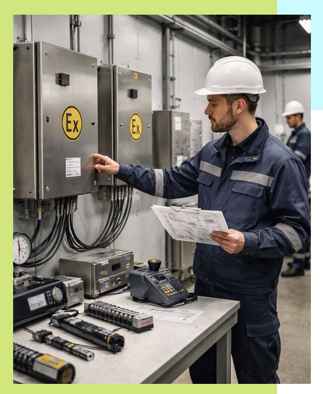 Сертификат взрывозащиты промышленного оборудования в Черемхове