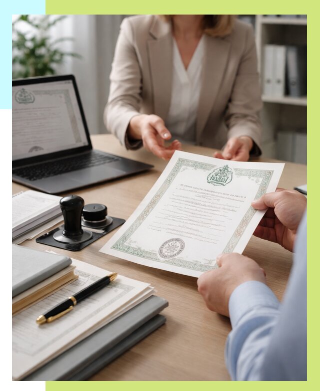 Халяль сертификат в Черемхове, получить от 15639 р. | Алешин-Чрм