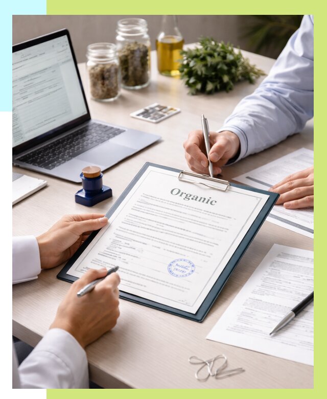Оформление сертификат органик в Черемхове от 31278 р. | Алешин-Чрм