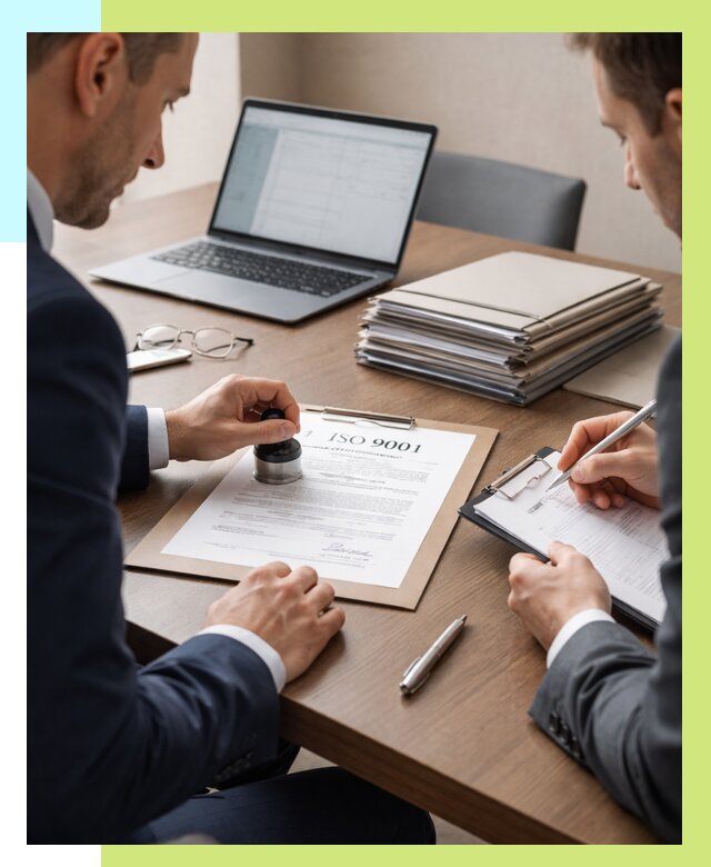 Сертификат ISO 9001 в Черемхове купить от 83408 р. | Алешин-Чрм