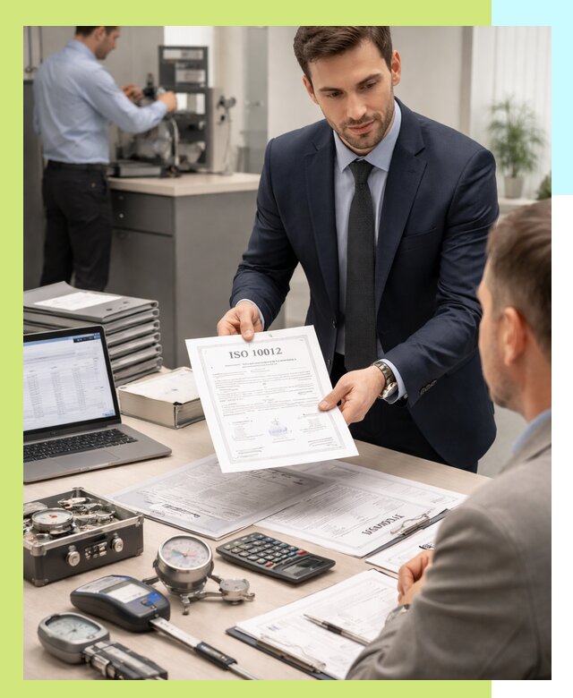 Выдача сертификата ISO 10012 по требованиям метрологии в Черемхове