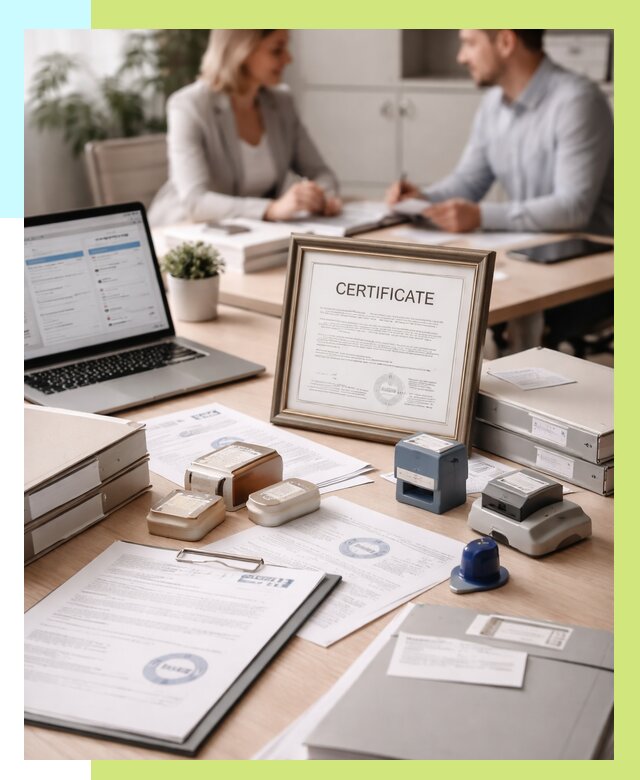 Сертификация компании в Черемхове от 46917 р. | Алешин-Чрм — заказ